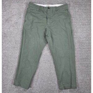 Todd Snyder Selvedge Chino Relaxed Fit Japanese Fabric green Pants Mens 36x28